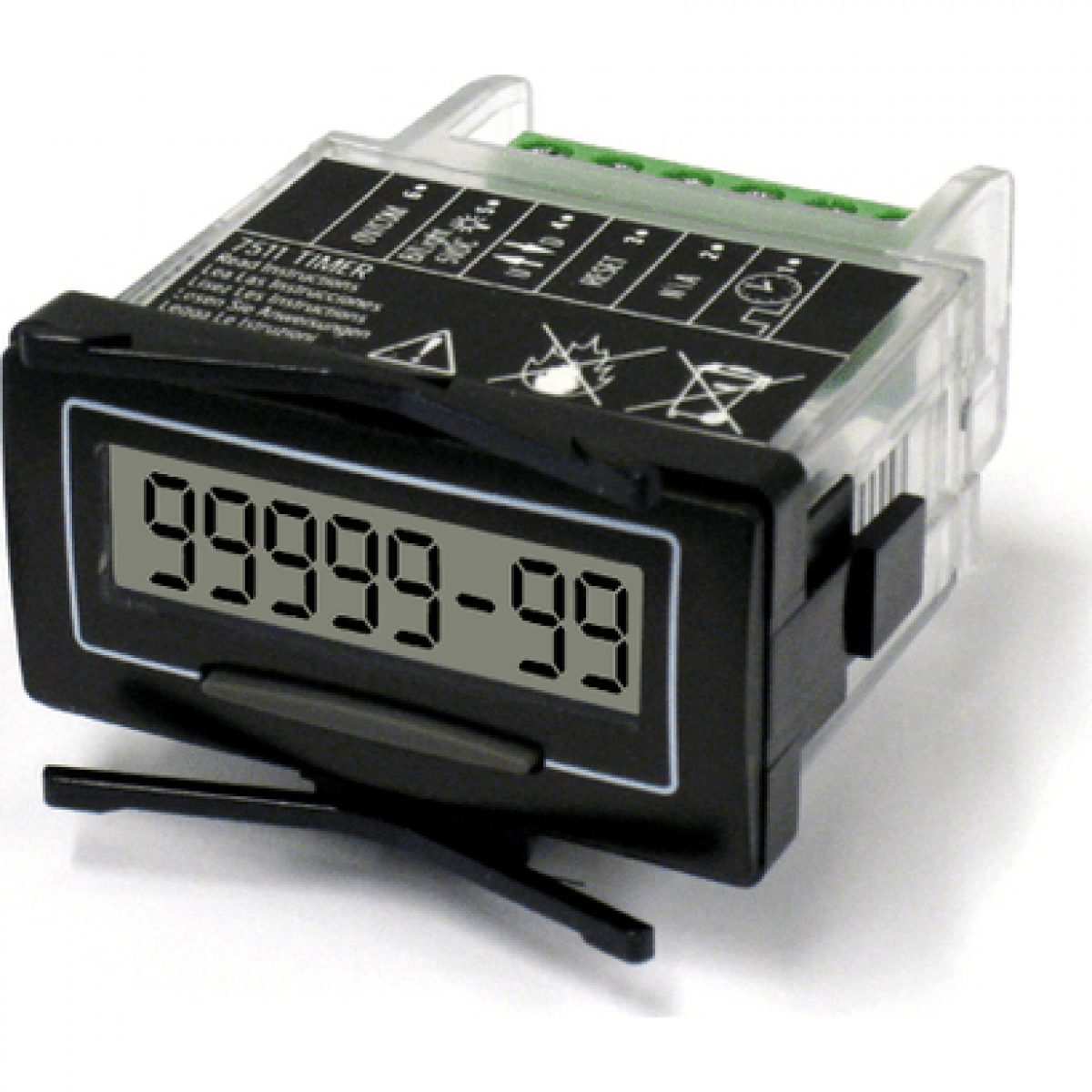 7511 HV elektronischer batteriebetriebener Betriebsstundenzähler - Trumeter