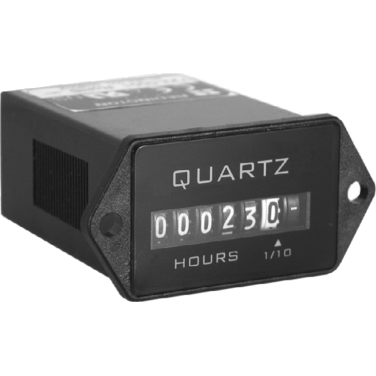 Mechanisch Betriebsstundenzähler Versiegelter Quarzzähler Stundenzähler DC6-80V 